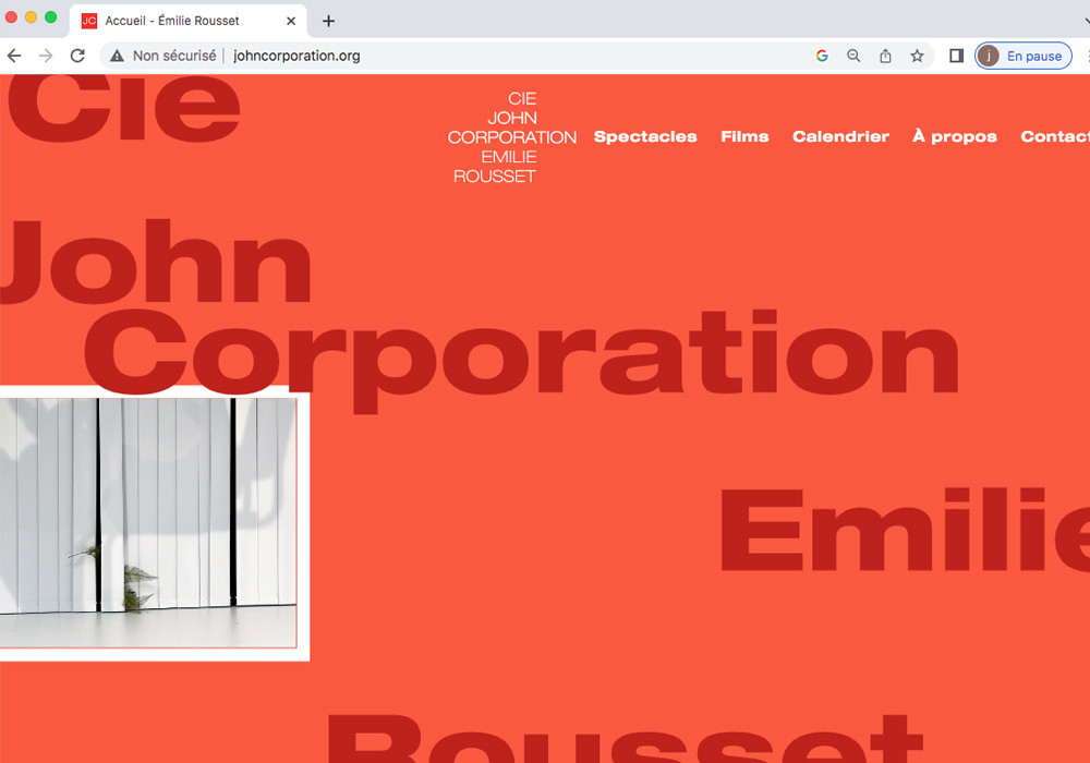 Cie John Corporation / Émilie Rousset